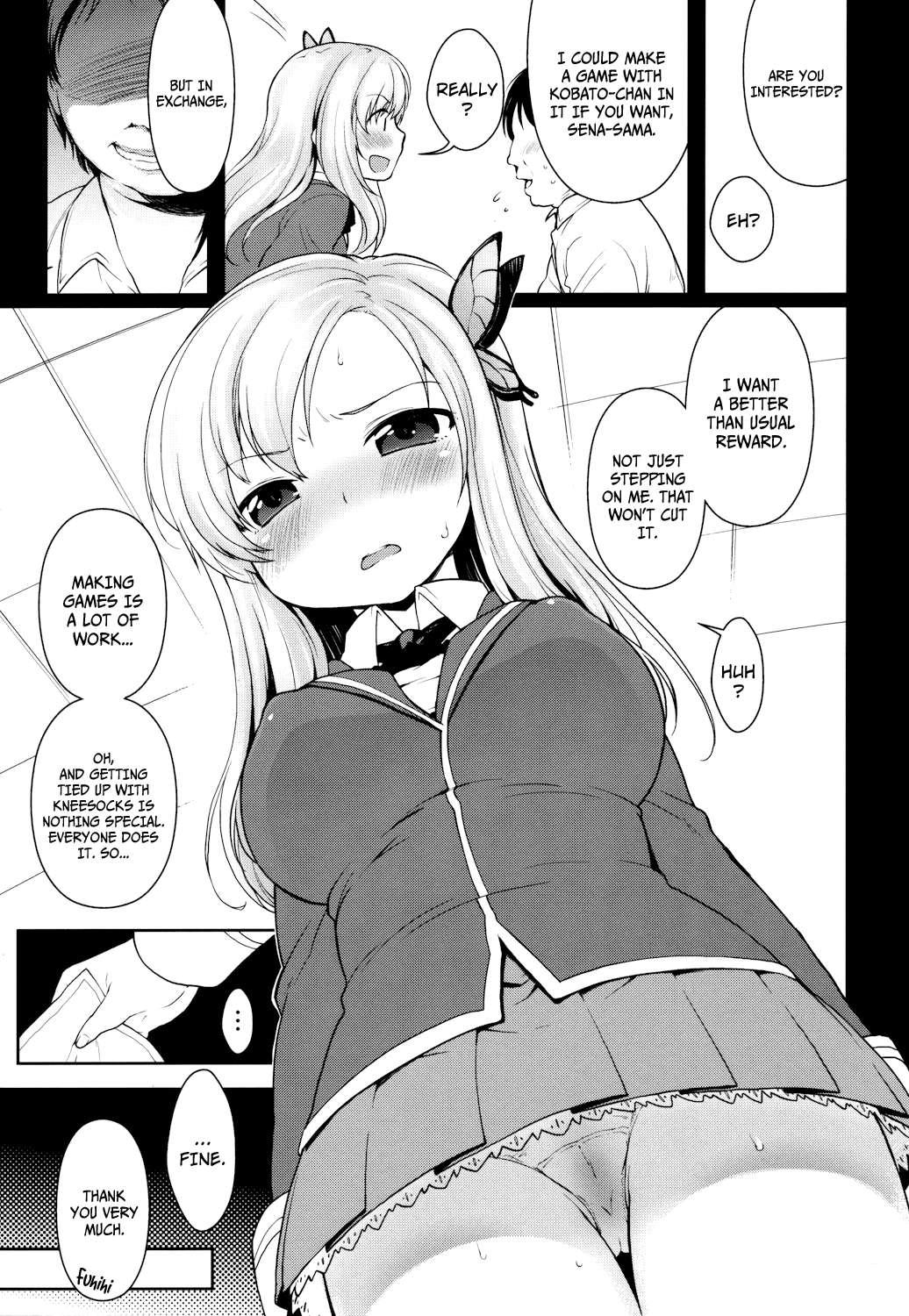 Boku Wa Tomodachi Ga Sukunai Dj - Sena-sama Fuhihi Chapter 1000 Page 4